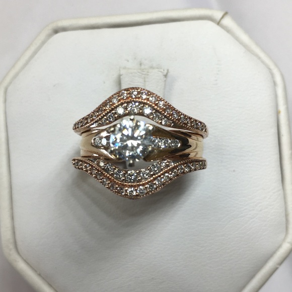 Jewelry - diamonds engagement ring rose gold